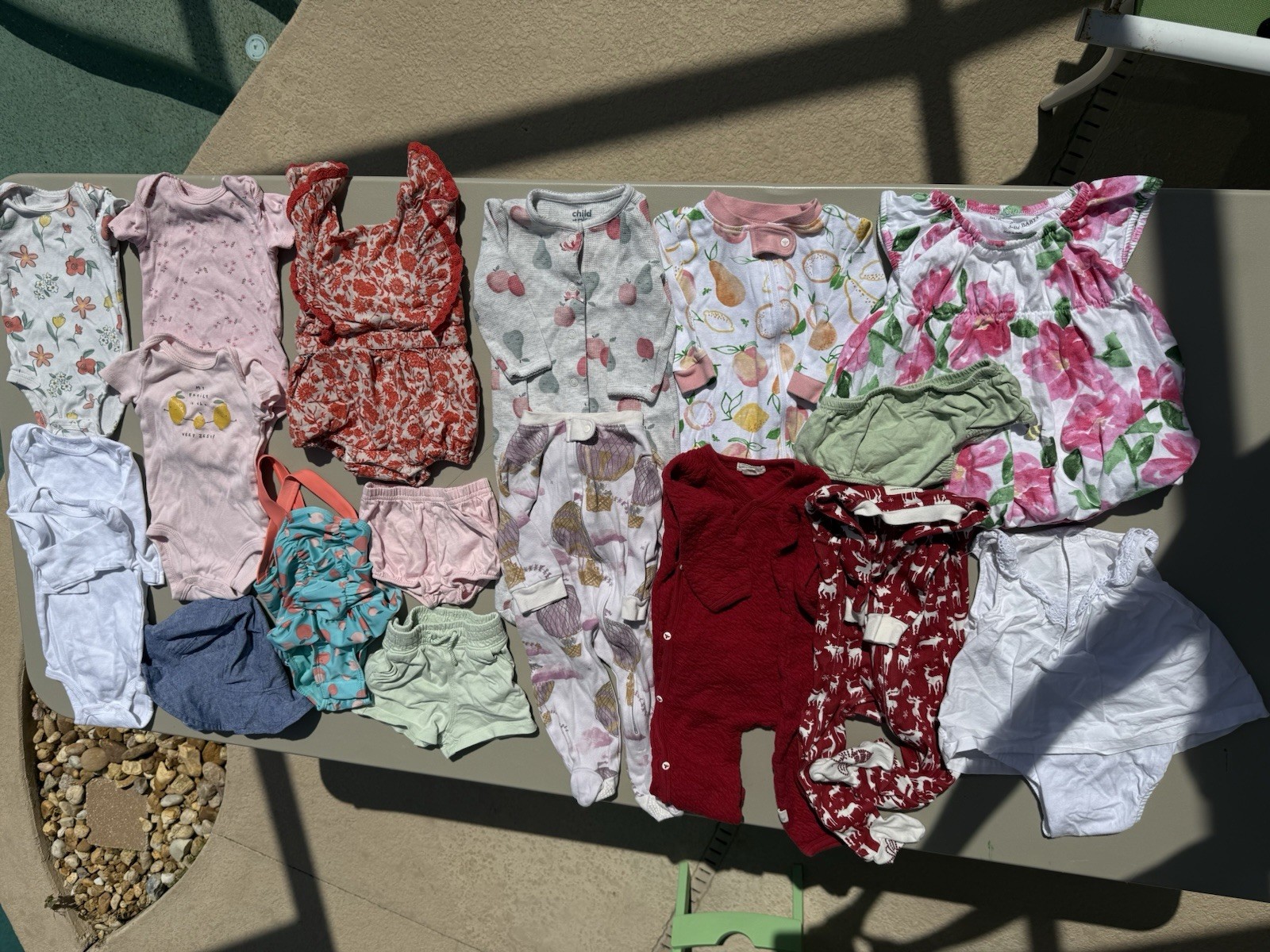 Baby Girl Clothing Lot 18 Pieces 3-6 Months