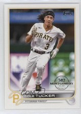 2022 Topps Series 2 582 Montgomery Club Cole Tucker #603 0c4