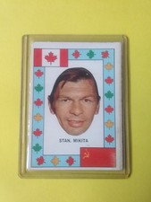 1972-73 STAN MIKITA  TEAM CANADA/USSR SERIES  O-PEE-CHEE HOCKEY CARD