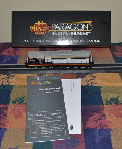 Locomotora diésel Broadway Limited 4931 HO Burlington SD9 DCC Paragon3 LN VIDEO | Condition: Used