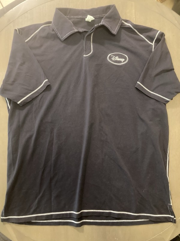 💎Extremely RARE Disney Interactive Studios Cast Member Stitch Polo Shirt Men XL