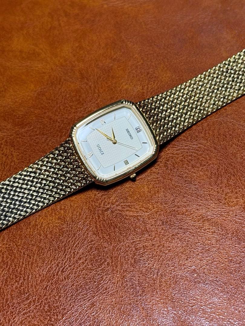 Seiko Dolce 5E31-5A90 Quartz Vintage Watch - Gem