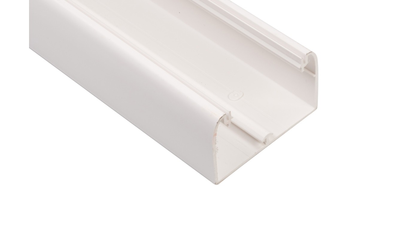 DLP Cable Duct 50x80/ No Cover/ White DLP-N Ducts 010412