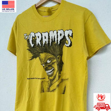 The Cramps Bad Music For Bad People Vintage Punk Band T-Shirt Unisex