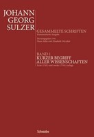 Kurzer Begriff Aller Wissenschaften | Johann Georg Sulzer | Deutsch | Buch