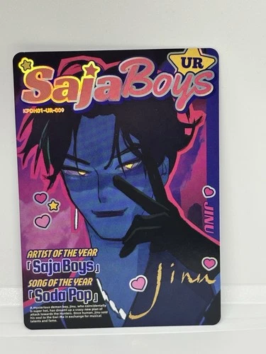 SajaBoys Jinu Kayou UR K-Pop Demon Hunters Netflix Card KPDH01-UR-009