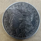 1879 Morgan Silver Dollar $1 Coin Circulated Business Strike 0.9 Fineness