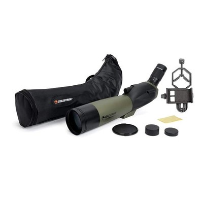 Celestron   Ultima 80 Angled Spotting Scope   20-60x Zoom Eyepiece   Multi-Co...