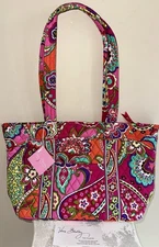 VERA BRADLEY Mandy PINK SWIRLS  Purse Handbag Tote Shoulder Bag NWT #11450-179