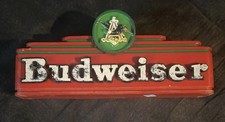 Vintage 1998 Anheuser Busch Budweiser Beer Bottle Display Daytona Beach Bar