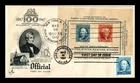 DR JIM STAMPS US COVER CIPEX BENJAMIN FRANKLIN FDC TIME TRAVEL COMBO ARTCRAFT