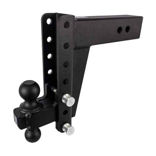 Bulletproof Hitches 3" Adjustable Heavy Duty 8" Drop Dual Ball Trailer Hitch eBay