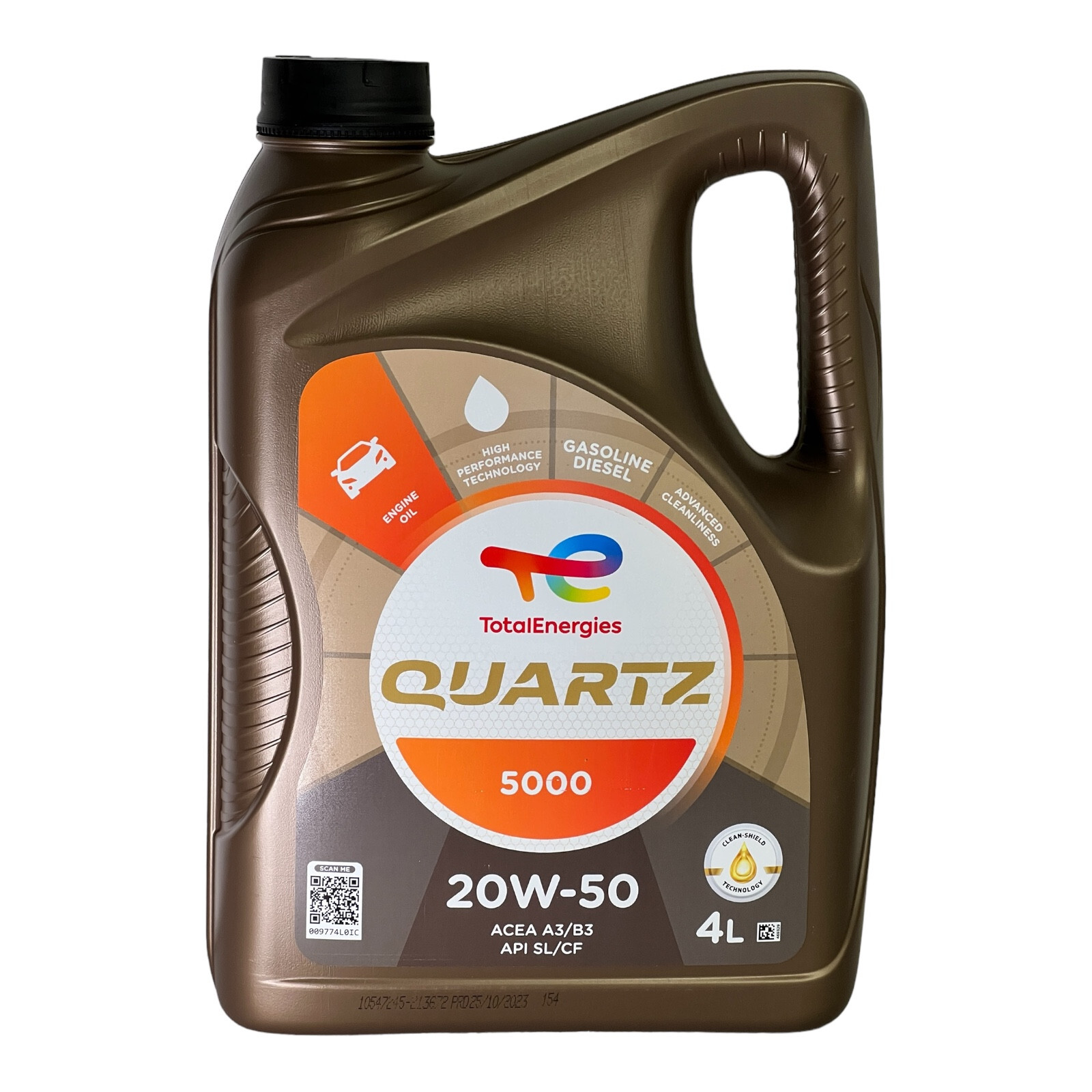 Total Quartz 5000 20w-50 Motoröl 4l online kaufen | eBay 