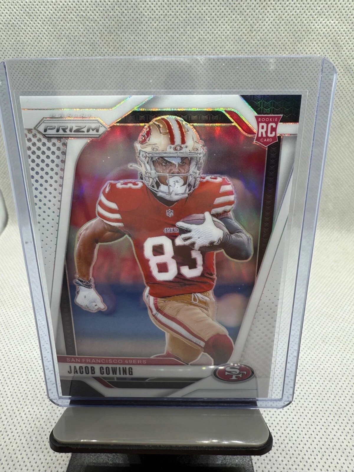 Jacob Cowing [White] #335 2024 Panini Prizm 22/35