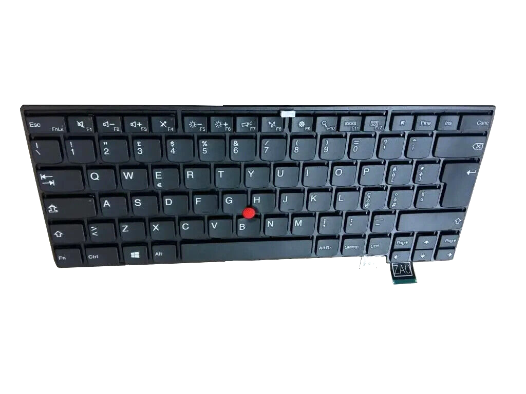 Swedish/Finnish Keyboard Assembly (Backlit, Black, with Pointstick) - 00PA478