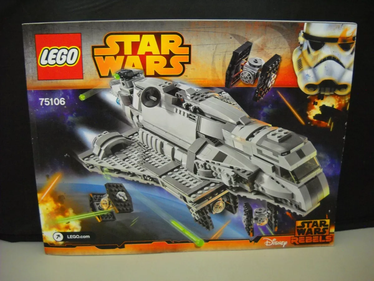 LEGO Star Wars Imperial Assault Carrier 75106 MANUAL ONLY No