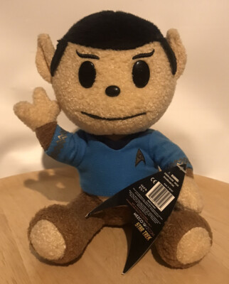 Star Trek Spock Vulkanischer Affe 50. Jubiläum Plüsch 7 Zoll Mezco Toyz