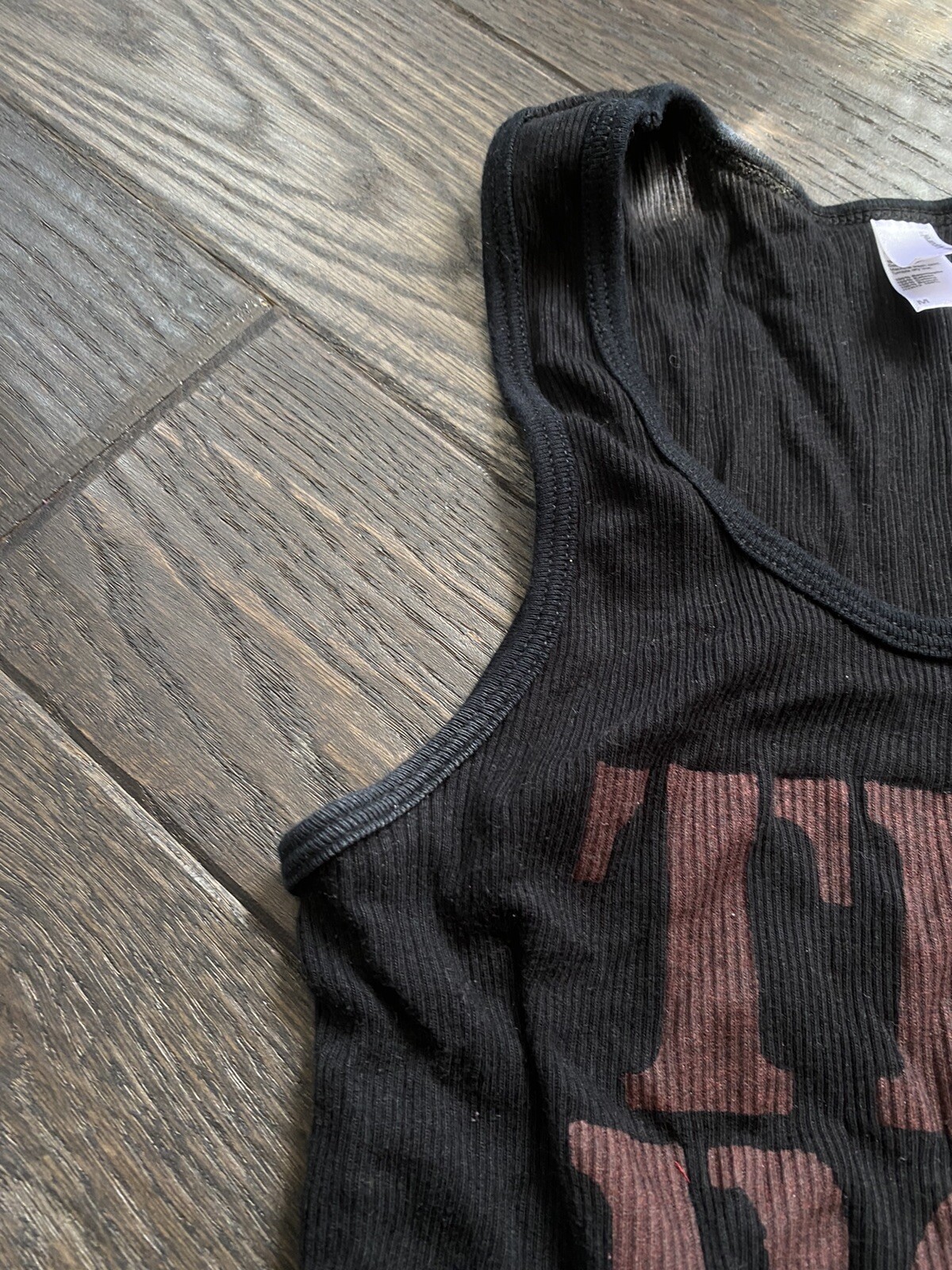 Rare Terror Hardcore WOMENS Tank Beater American Apparel S/M 2000s image 3