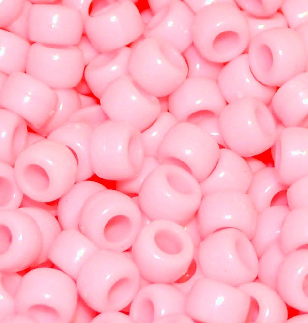 60 Perline Pony A Barilotto 18mm In Acrilico - Multicolore Lucide Per Bracciali, Collane E Trecce, DIY
