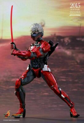 1/6 Hot Toys Vgm19 Metal Gear Raiden Inferno Armor Version 12
