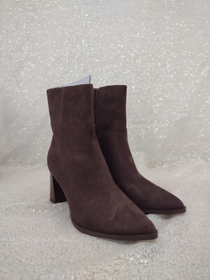 Women's Thora Dress Boots - A New Day Brown 9.5