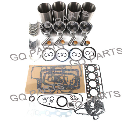 V2202 Engine Rebuild Overhaul Repair Kit For KUBOTA Excavator Tractor Gasket