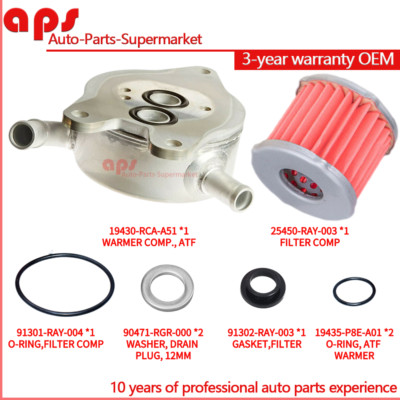 NEW 19430-RCA-A51 Transmission Oil-Fluid Cooler For 03-07 Honda Accord Acura TL