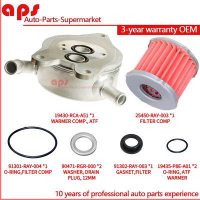NEW 19430-RCA-A51 Transmission Oil-Fluid Cooler For 03-07 Honda NEW 19430-RCA-A51 Transmission Oil-Fluid Cooler For 03-07 Honda