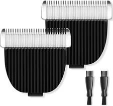 Replacement Blades 2 Pack for ONEISALL Dog Hair Vacuum and Dog Grooming Kit, Low