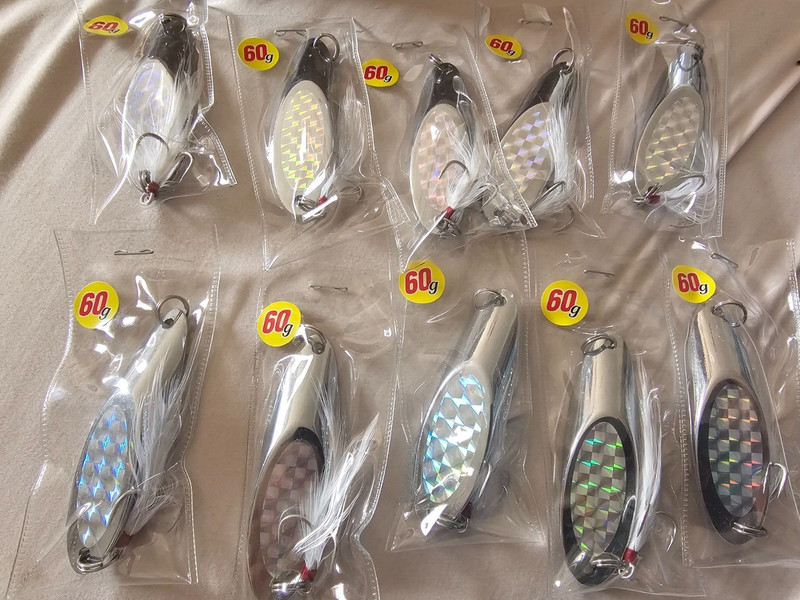 Kastmaster spoons lot of 10 60g