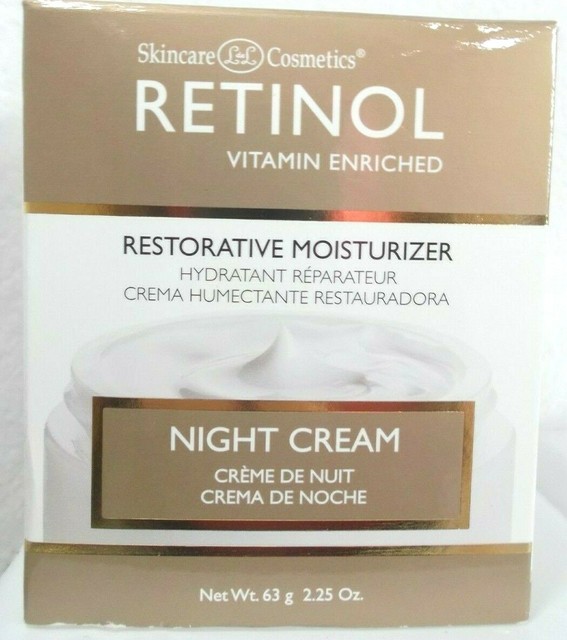 AWESOME Skincare Cosmetics Retinol Restorative Moisturizer Night Cream