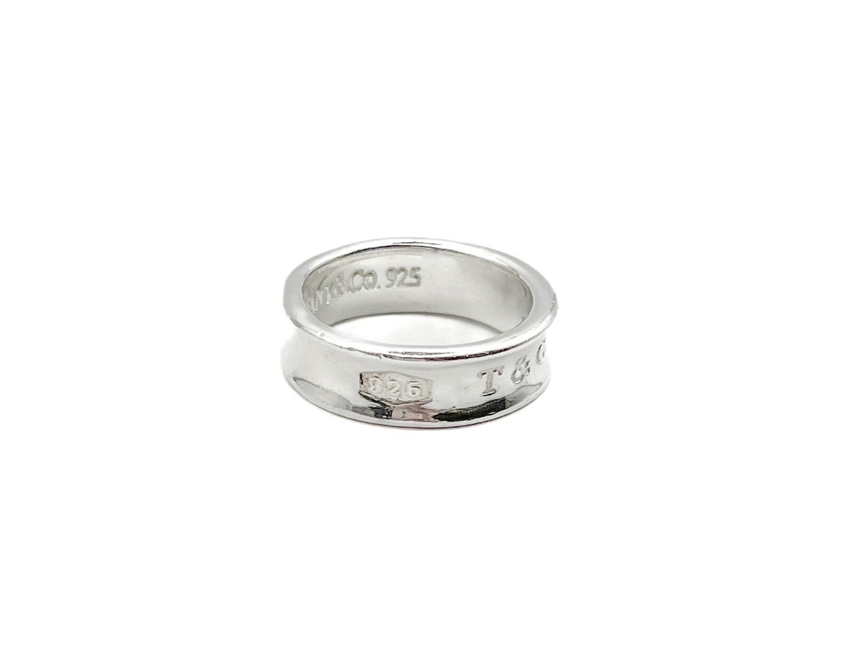 Tiffany & Co. Tiffany 1837 Ring-Vintage 1997 Release, Sterling Tiffany & Co. Tiffany 1837 Ring-Vintage 1997 Release, Sterling