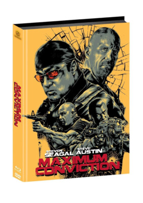 Maximum Conviction Mediabook Unwattiert Cover B - Steven Seagal - Bren Foster