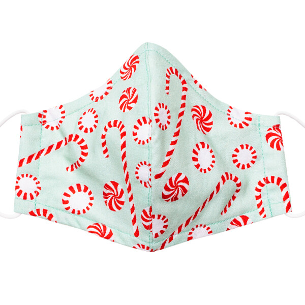 Punch Studio Peppermint Wishes 100% Cotton Washable Cloth Fashion