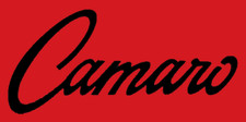 Camaro Script Emblem Logo Vinyl Decal Sticker Many Colors Chevrolet Camaro Script Emblem Logo Vinyl Decal Sticker Many Colors Chevrolet