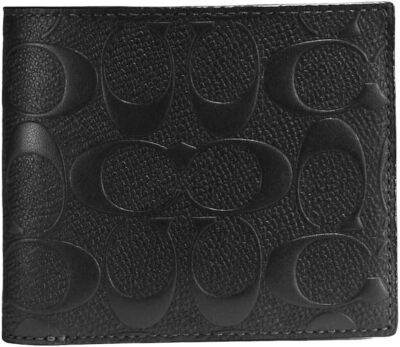 [Coach] Outlet 3-in-1 Wallet Signature Leather CR957 BLK Black