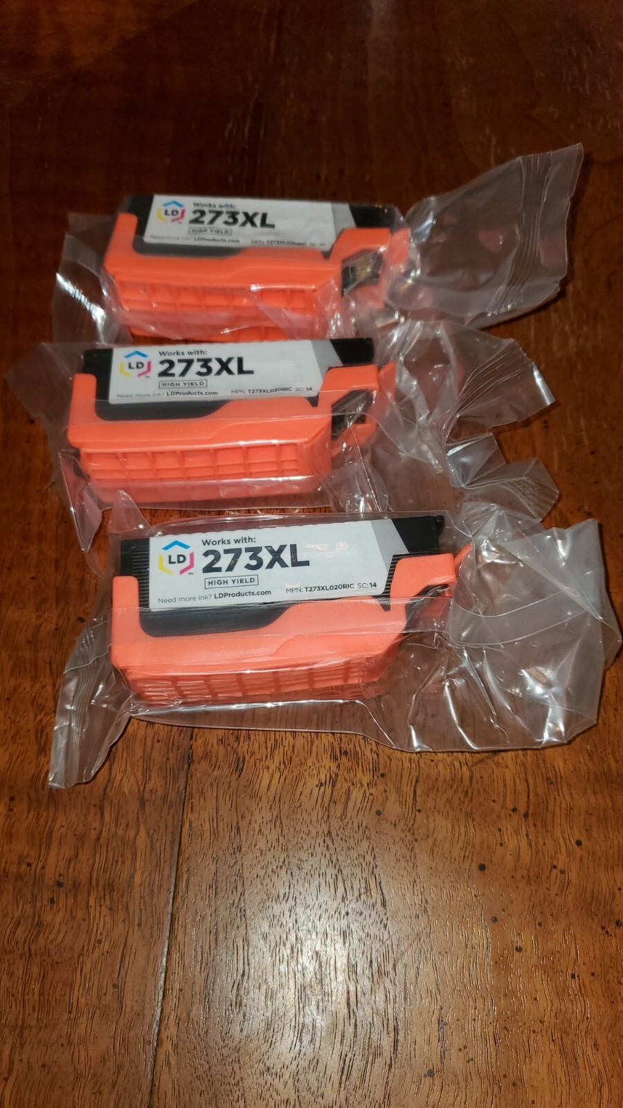 Remanufactured 273XL-compatible inkjet printer cartridges-image