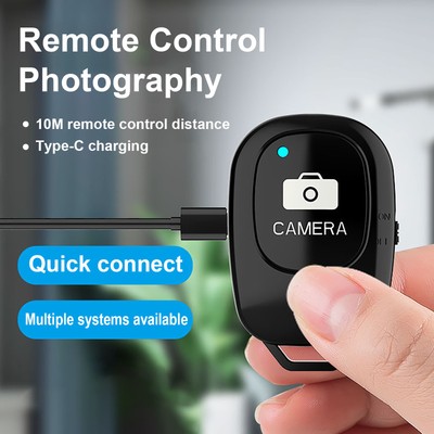Remote Shutter Bluetooth-compatible 5.0 Non-delayed Driver-free Remote Shutter 
