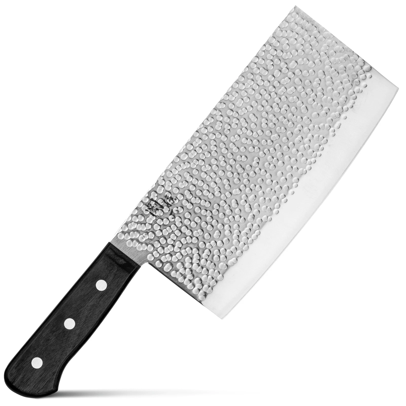 Kai Chinese Knife Seki Magoroku Imayo Hammered 7"/180mm Thin Blade Made in Japan