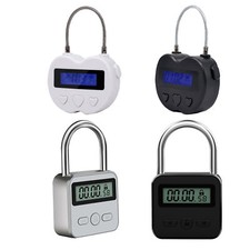 USB Rechargeable Smart Time Lock LCD Display ...