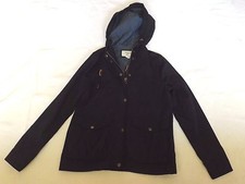 Forever 21 Ladies Small Navy Blue Hooded Jacket Chest 36" 91cm