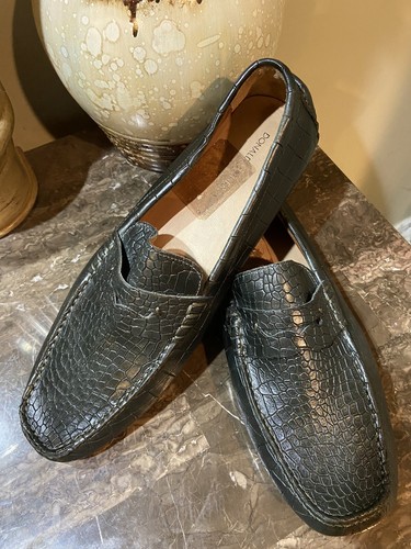 Mens Donald Pliner Driving snake skin 