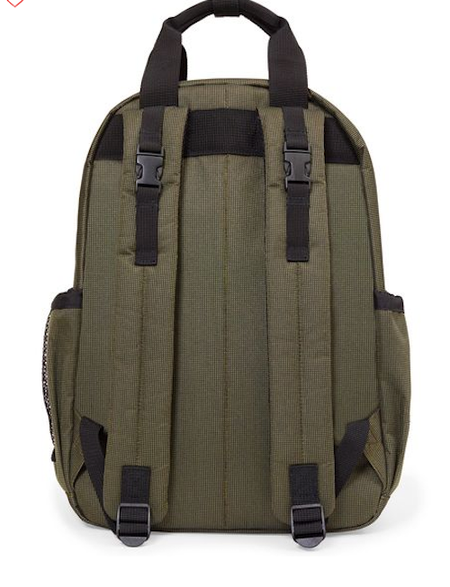 skip hop diaper bag army green