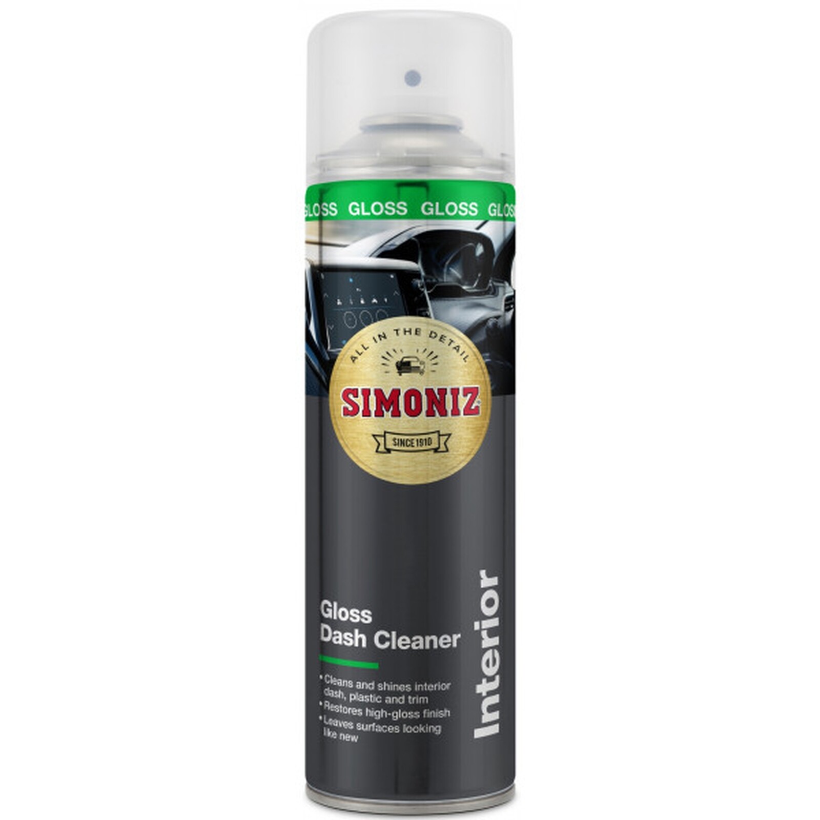 Simoniz Gloss Dashboard Lemon 500 ml - Restores Interior Plastics - SAPP0191A