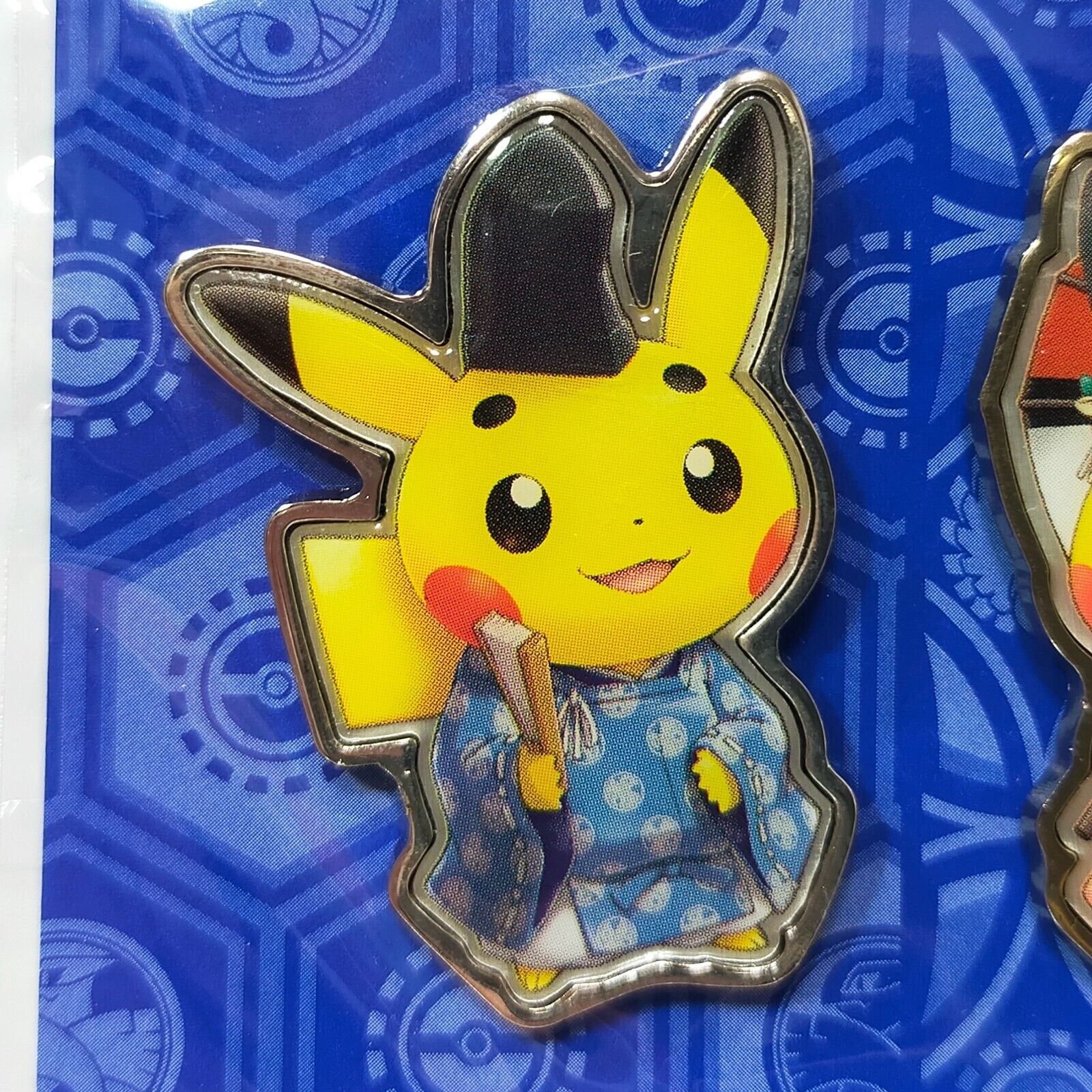 Pokemon Center Kyoto 2016 Okuge-sama Maiko-han Pikachu Pin Badge set Pins