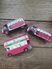 ERTL THOMAS THE TANK FRIENDS VINTAGE 1993 BULGY DOUBLE DECKER RAILWAY BUS L