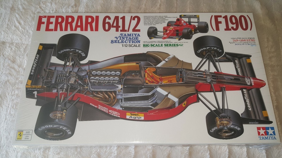 Tamiya 1/12 Scale Ferrari 641/2 {F190} Model Kit | eBay