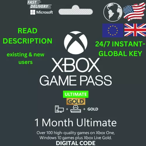 Xbox Game Pass Ultimate: 1-Month Subscription