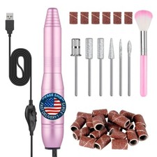 Maquina De U as Acrilicas Set Taladro Lima Electrica Para Manicura Pedicura Gel