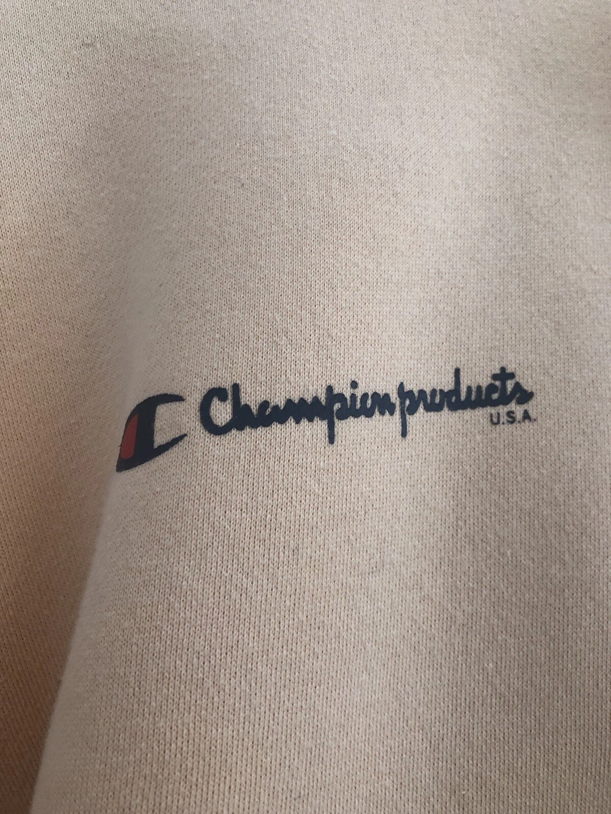 Supreme Champion FW16 Hoodie Peach Size M